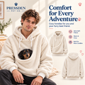 PressureNest™ Comfort Hoodie – Calming Pet Carrier for Dogs & Cats | Pressden Pet Co.